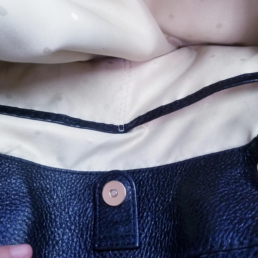 🌸 Kate‎ Spade | Black Leather Medium Sized bag